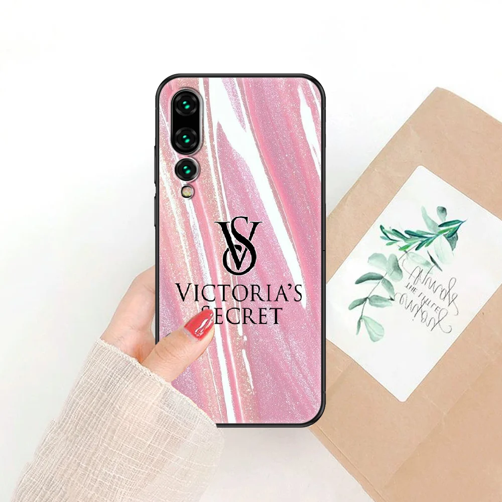 

Secrets With Victoriaes Pink Phone case For Huawei P Mate P10 P20 P30 P40 10 20 Smart Z Pro Lite 2019 black fashion hoesjes soft