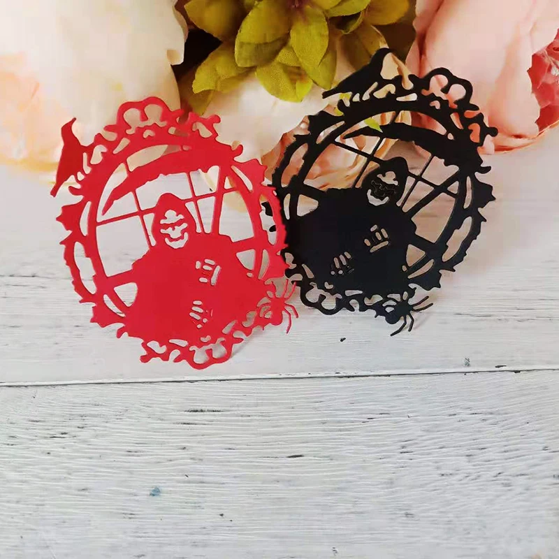 Хэллоуин Монстр металлические режущие штампы Скрапбукинг фото альбом украшения