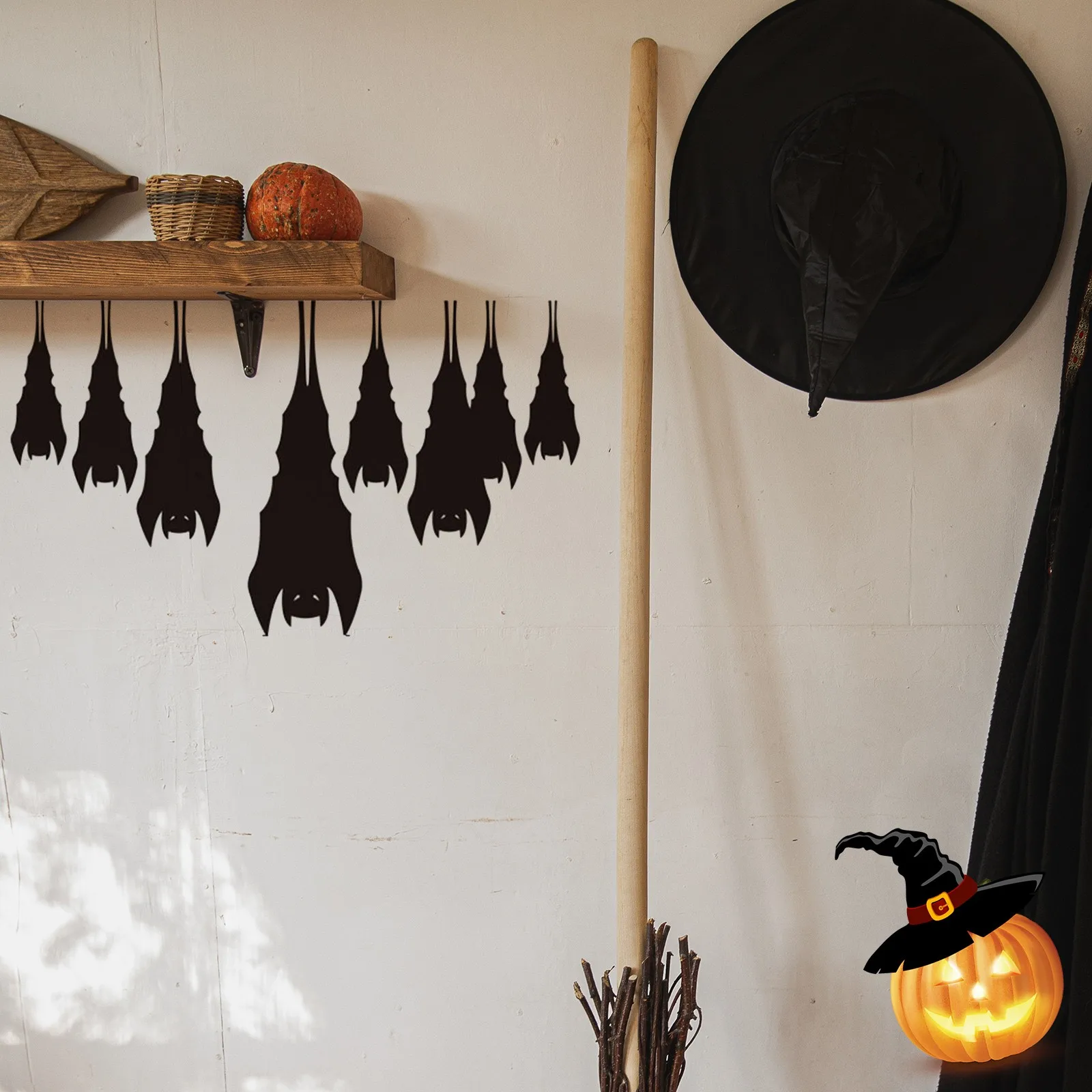 1 шт. наклейки на стену летучая мышь | Дом и сад