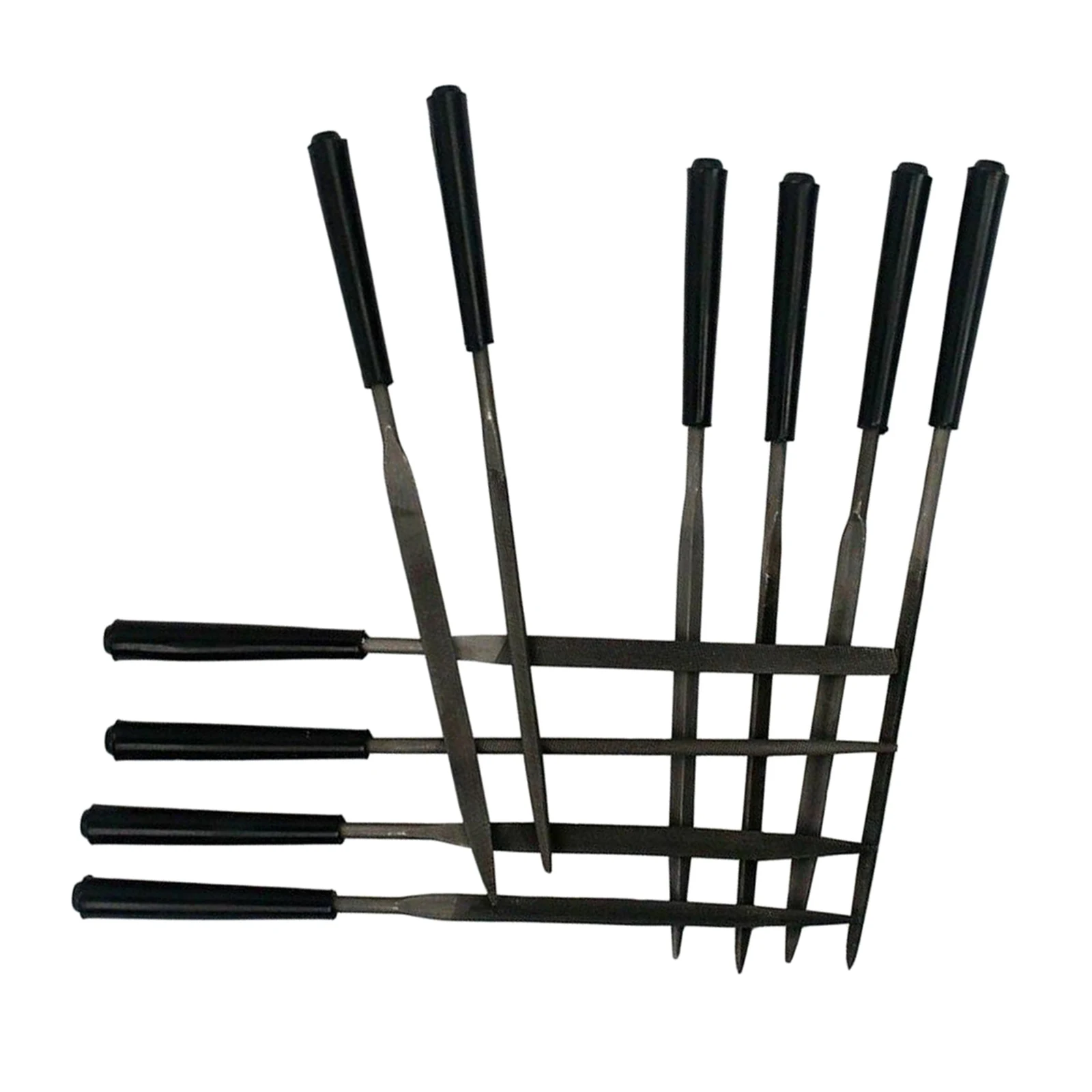 

10Pcs Guitar Frets Nuts Polished file Rasp Grinding knife Professional Repair Luthier Tool For Guitar Banjo Ukulele etc