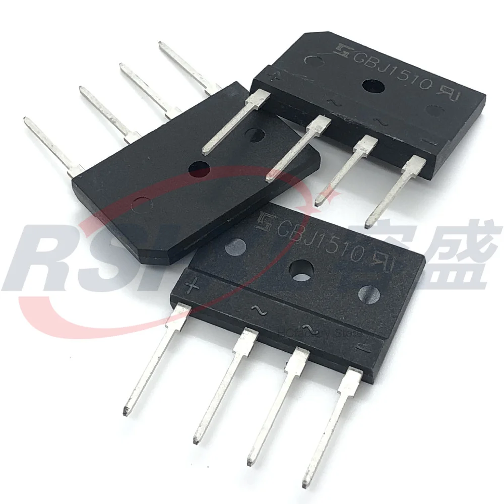 

GBJ1510 SIP-4P 15A 1000V стеклянный пассивированный мостовой выпрямитель и 10 шт./лот оптовая продажа единый список распределения