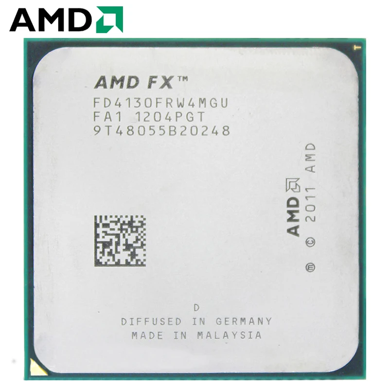 Процессор AMD FX серии 4130 четырехъядерный процессор 3 8 ГГц FD4130FRW4MGU 125 Вт разъем AM3
