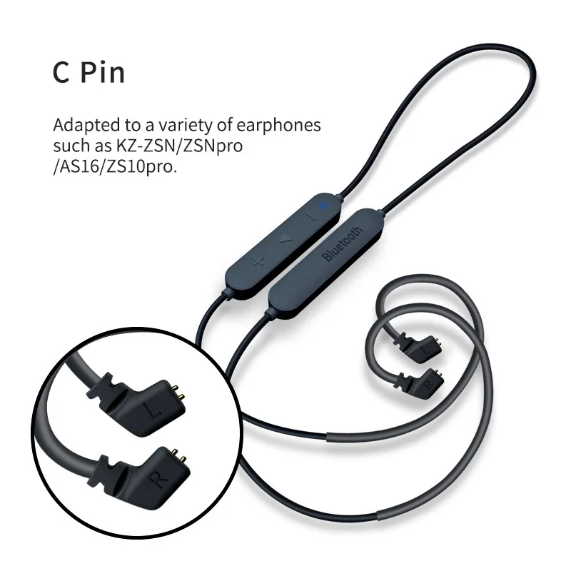 ZSN ZS10Pro ZSNPro KZ Aptx HD CSR8675 MMCX Bluetooth модуль наушники 5,0 беспроводной кабель обновления применяется наушники AS10ZSTZSNProZS10Pro/AS16/ZSX - Цвет: ZSN ZS10Pro ZSNPro