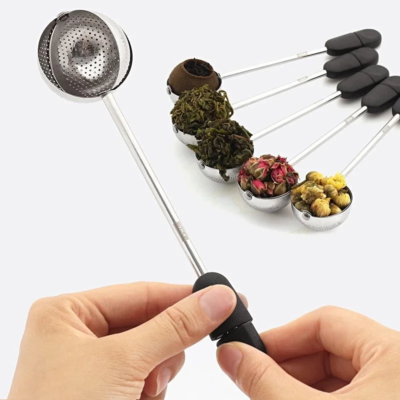 

Teapot Mesh Tea Infuser Strainer Stainless Steel Reusable Metal Tea Bag Filter Ball Diffuserfor Mug Teaware 360 Rotation Infuser