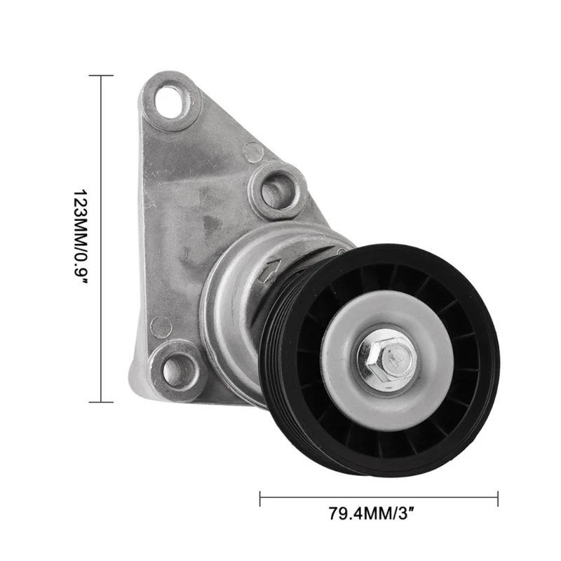 

Automatic Serpentine Belt Tensioner 38158 88929140 Complete Replaceable Kit Automotive Professional Regulating Device