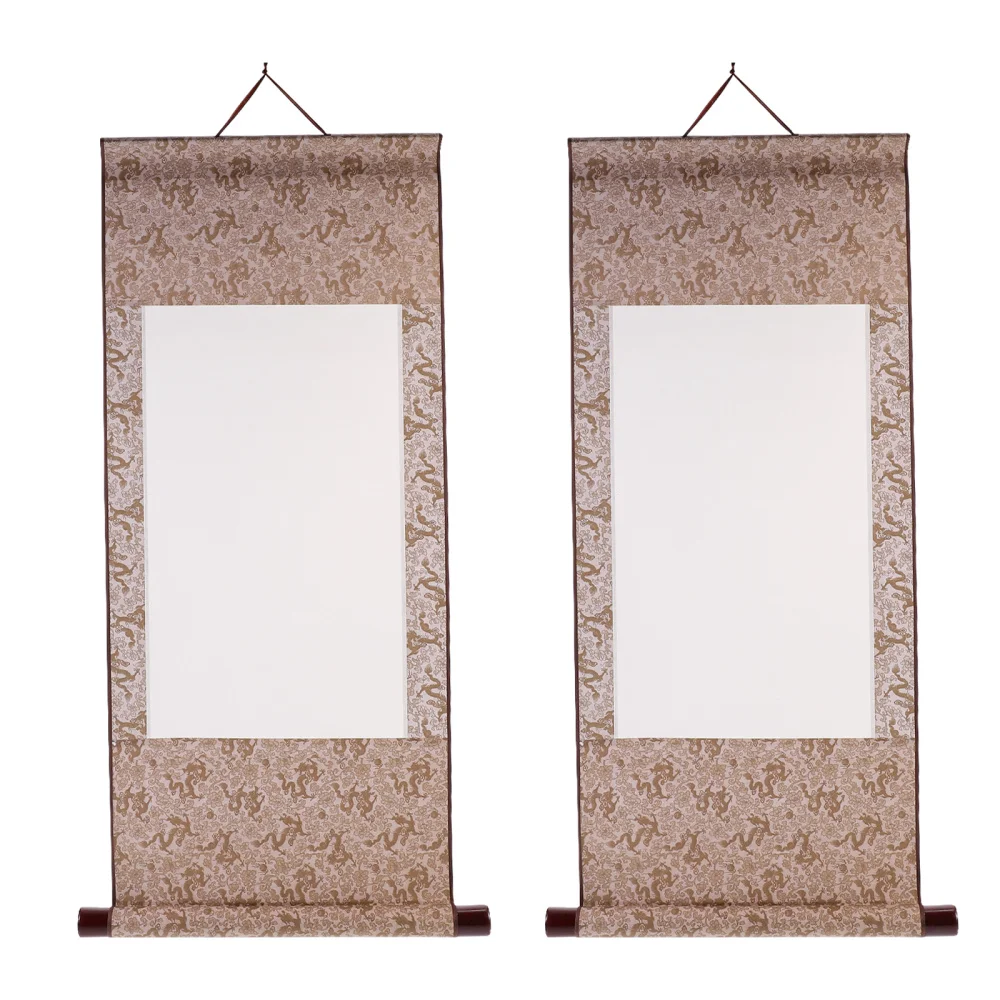 2 шт. мини-свиток для китайской каллиграфии | Дом и сад