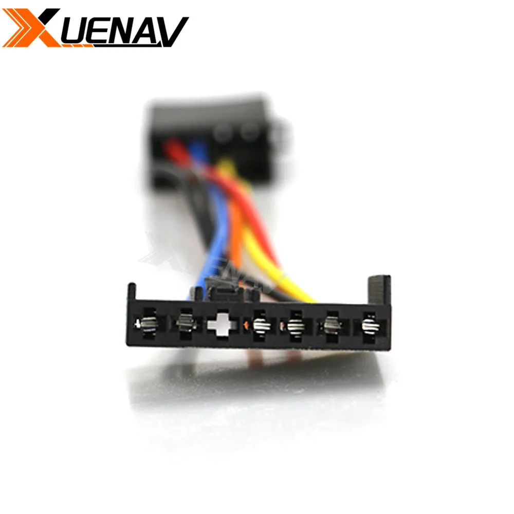 

Xuenav 12-109 Wiring Harness Connector Lead Loom Cable Plug for/-FORD for/-JAGUAR for LINCOLN ISO Radio Adapter