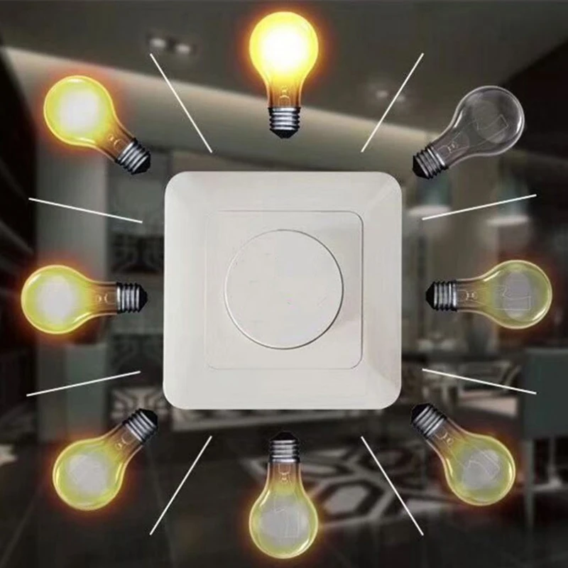 200 Вт Triac Dimmer 220VAC Dimming светодиодный выключатель света с регулируемой яркостью