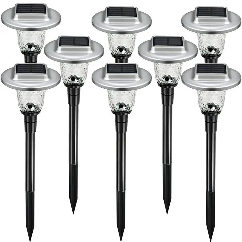 

2/4 Pcs RGB Solar LED Lawn Lights ​Garden Ground Lamp Outdoor Waterproof Landscape Decor Lighting Mult-Purpose Path Floor Lamp
