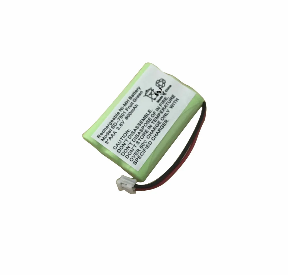 3 6 V 800 мАч металл гидридных или никель домашний телефон Батарея для Motorola SD 7501 Tech 89