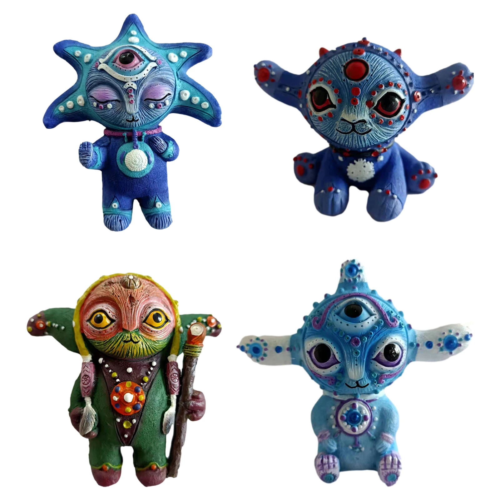 

New Kawaii Elf Statue Handmake Creatures From A Fantasy World Elf Resin Garden Statue Outdoor Garden Home Decor Figurine