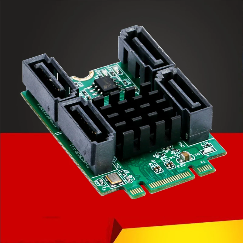 QINDIAN добавить на картах M2 к SATA M.2 картам адаптер/контроллер/концентратор SSD SATA3