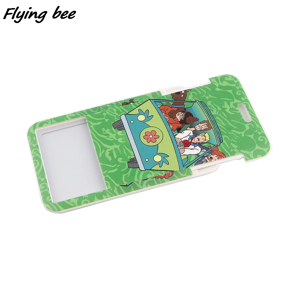 Flyingbee X1967 Пёс из мультфильма зеленого автобуса ремешок держатель для карт
