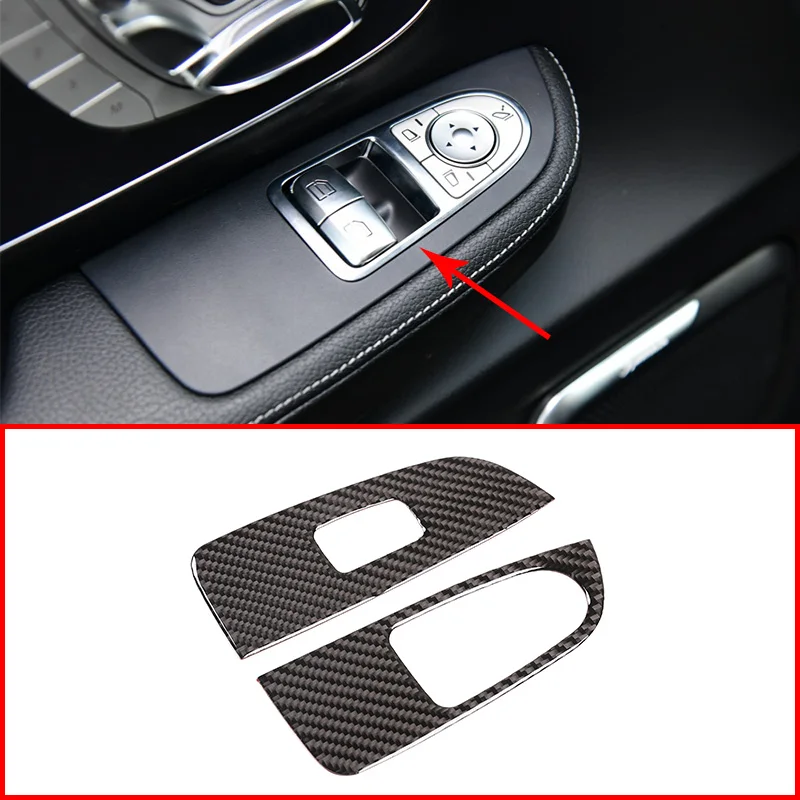 

Набор стеклоподъемников из углеродного волокна (мягкие) для Benz V-class (15-20), 2 шт.