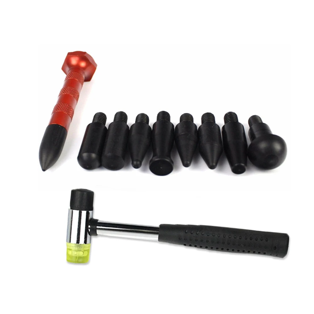 Автомобильная безболезненная ручка для ремонта вмятин с 9 головками удаления