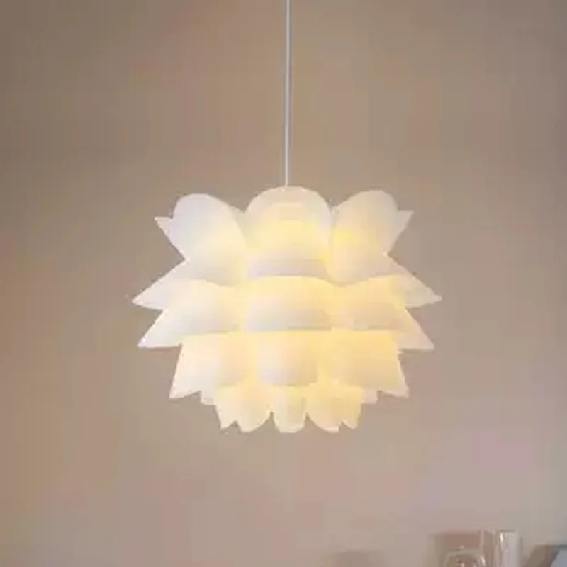 Потолочная люстра E27 в стиле лотоса для гостиной и столовой современный