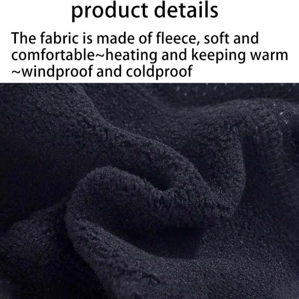 

Unisex Winter Bike Helmet Cap Motorcycle Windproof Cap Outdoor Riding Ski Cold Warm Fleece Hood Cap