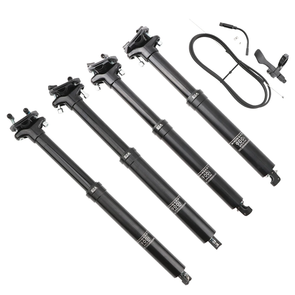 

Aluminum alloy mountain bike 31.6/30.9 mm seatpost lifter hydraulic lift seat tube internal wiring remote control accessories