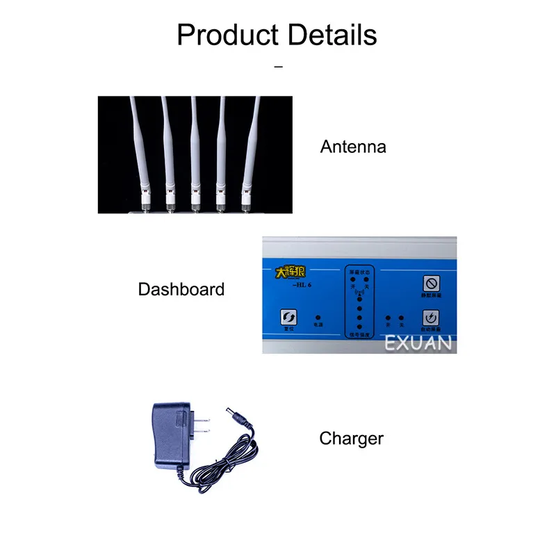

HL6 loadometer monitor anti-disturbance jammer werewolf weighing control instrument full frequency control instrument