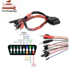 Прочный диагностический адаптер OBD2, MPPS V18 OBD разрывной тросовой кабель MPPS V21 ECU, настольный точечный кабель 12 В, переключатель