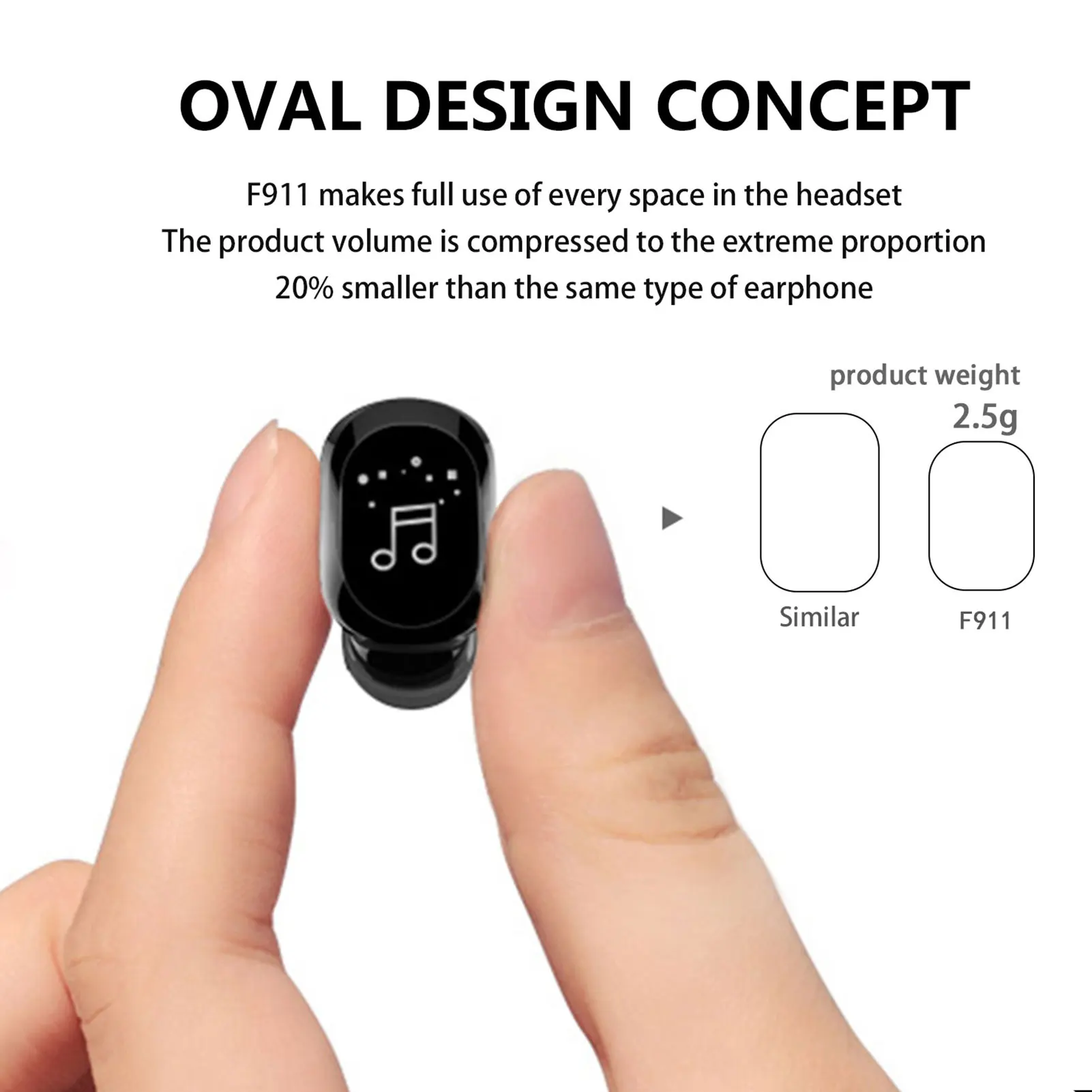 Фото Один Мини Bluetooth 5 0 наушники-вкладыши легкий IPX4 Водонепроницаемый сенсорный Один Мини Bluetooth 5 0 наушники-вкладыши легкий IPX4 Водонепроницаемый сенсорный