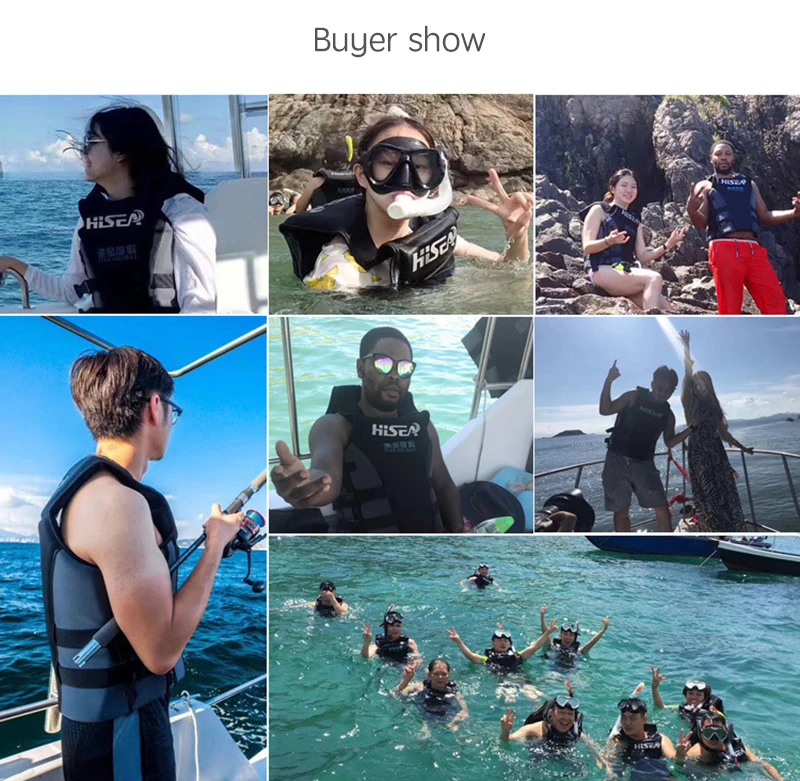 HISEA Professional Life Vest Adult Swimming Jacket For Surfing Fishing Buoyancy | Спорт и развлечения