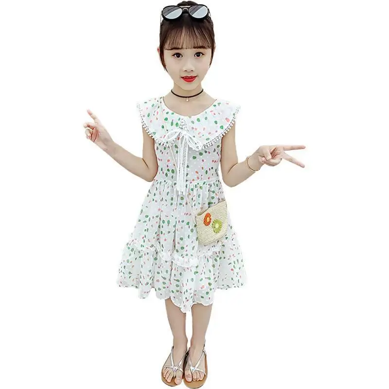

2021 Girls Dress Summer 11 Girls Sequin Dress 9 Toddler Girls Fashion Chiffon Elegant Dresses Girls Party Dress 10 To 12 Years