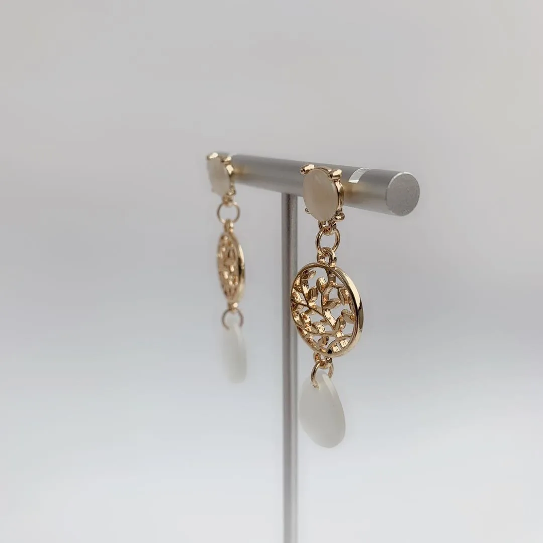 Новые золотые серьги Модная бижутерия свадебные вечерние Ки Женские аксессуары