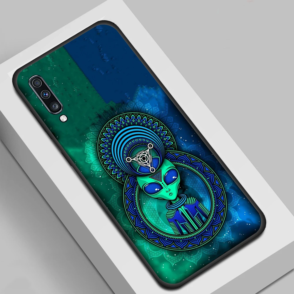 

Alien Believe UFO ET cute Case for Samsung Galaxy A21S A51 A71 A70 A50 A30 A30s A20e A20 A10 A10s Silicon Fall Cover Shell