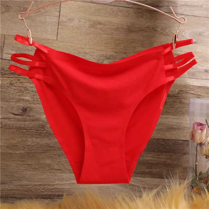 Женские Бесшовные трусы нижнее белье с низкой талией женское комфортное модные