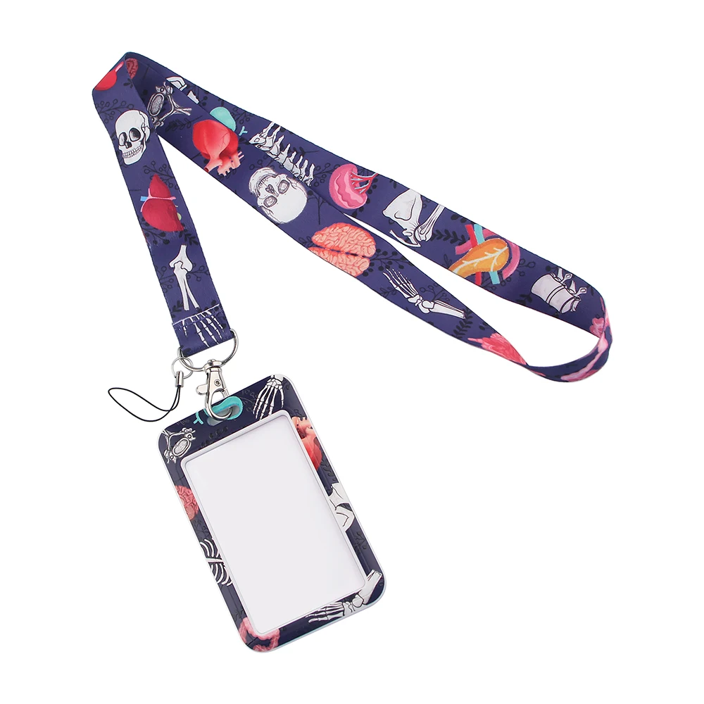 

DZ1431 New Doctor Nurse Lanyards for Key Neck Strap lanyard card ID Badge Holder Gym Key Chain Keys DIY Hang Rope Key Rings