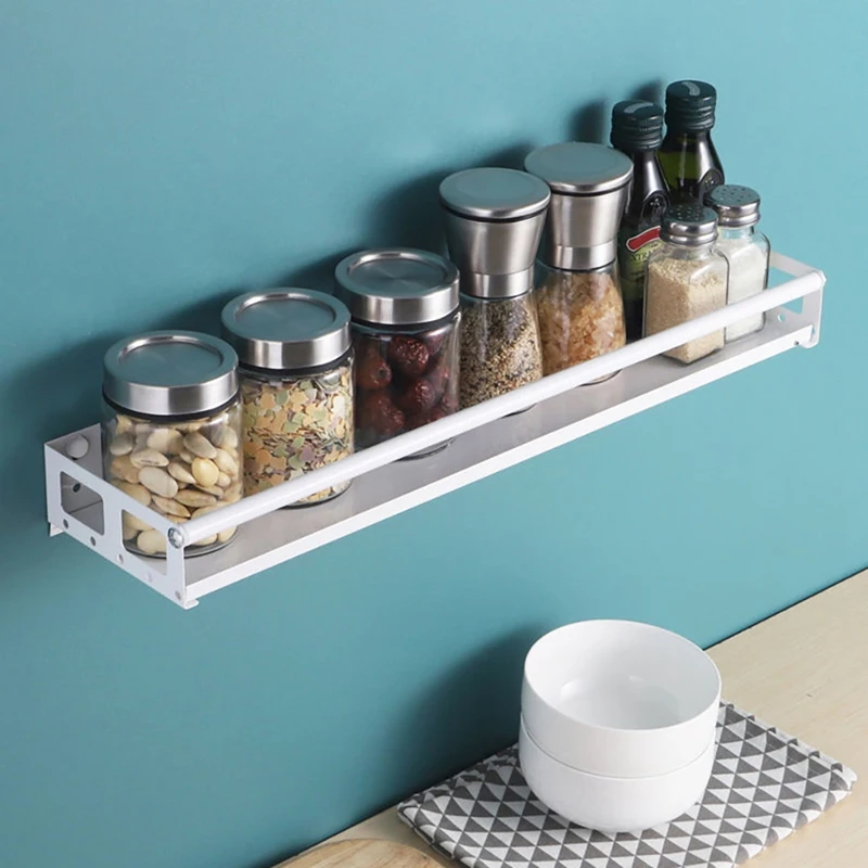 

Кухонный Органайзер 20/30/40 см, аксессуары, настенный кронштейн, держатель для бутылок, стеллаж для специй, кухонные принадлежности, стеллаж д...