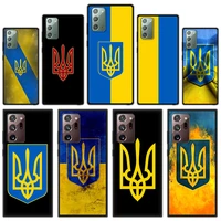 ukraine flag painted bling phone case for samsung galaxy note 10 lite 20 ultra 10 plus soft black cover for m31 tpu shell funda