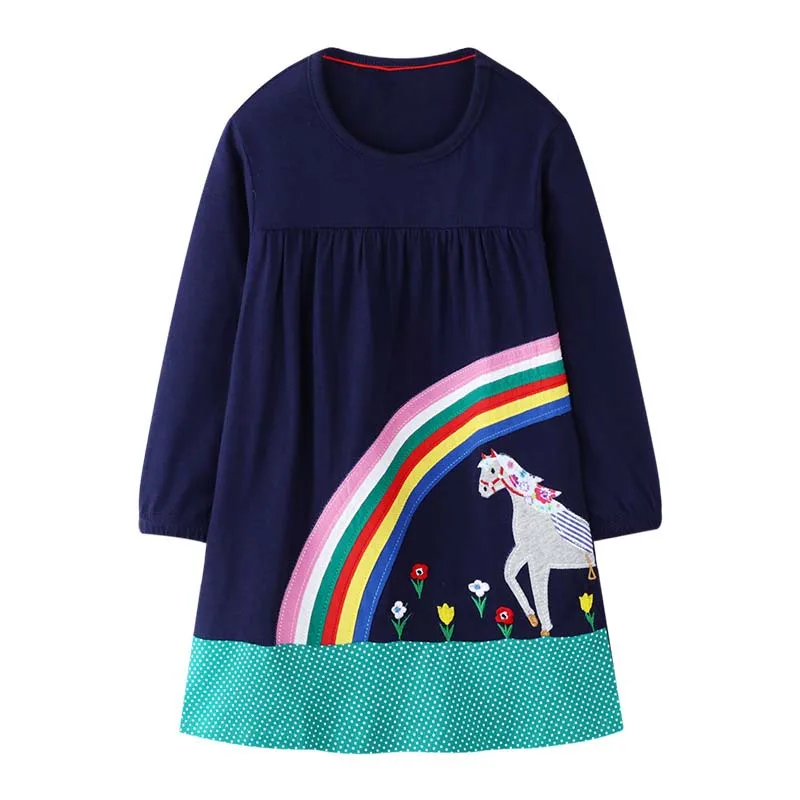 7062 same picture Little maven 2-7Years Осень Новые Желтые Платья Для Девочек Детей Малышей Новорожденных Девочек Платья Дети Дети Топы Тис Платье - Цвет: 7062 same picture