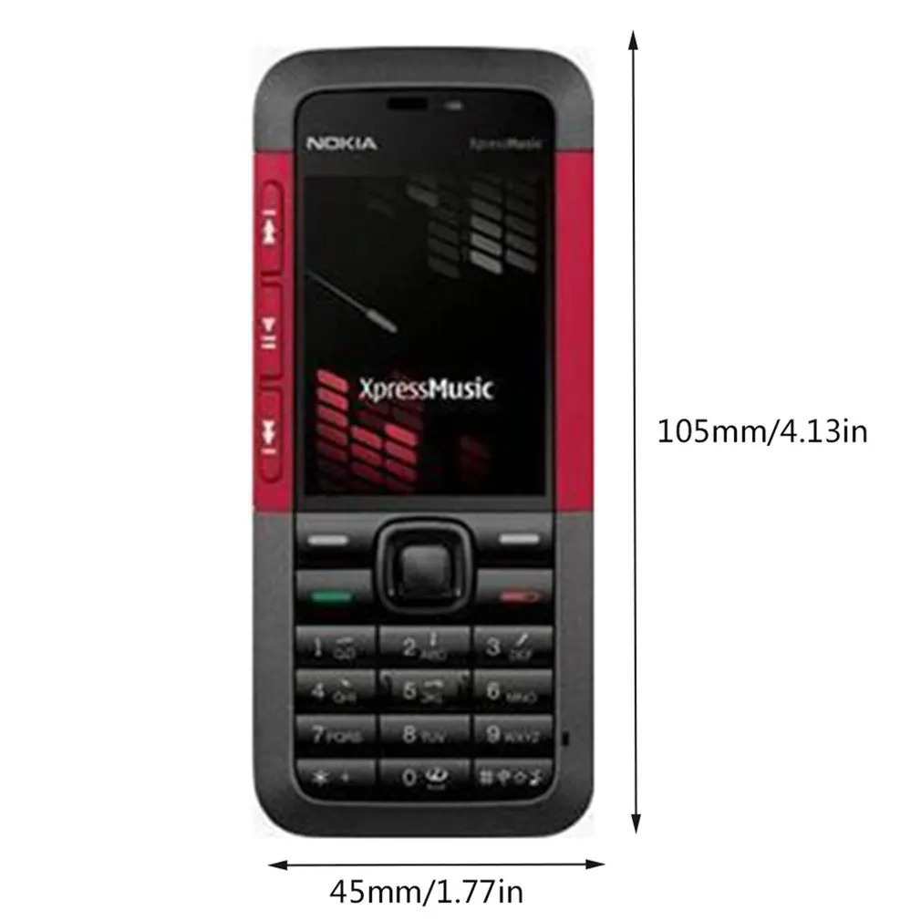 for nokia 5310 xpress refurbished music mobile phone cellphones english arabic russian keyboard original unlocked free global shipping