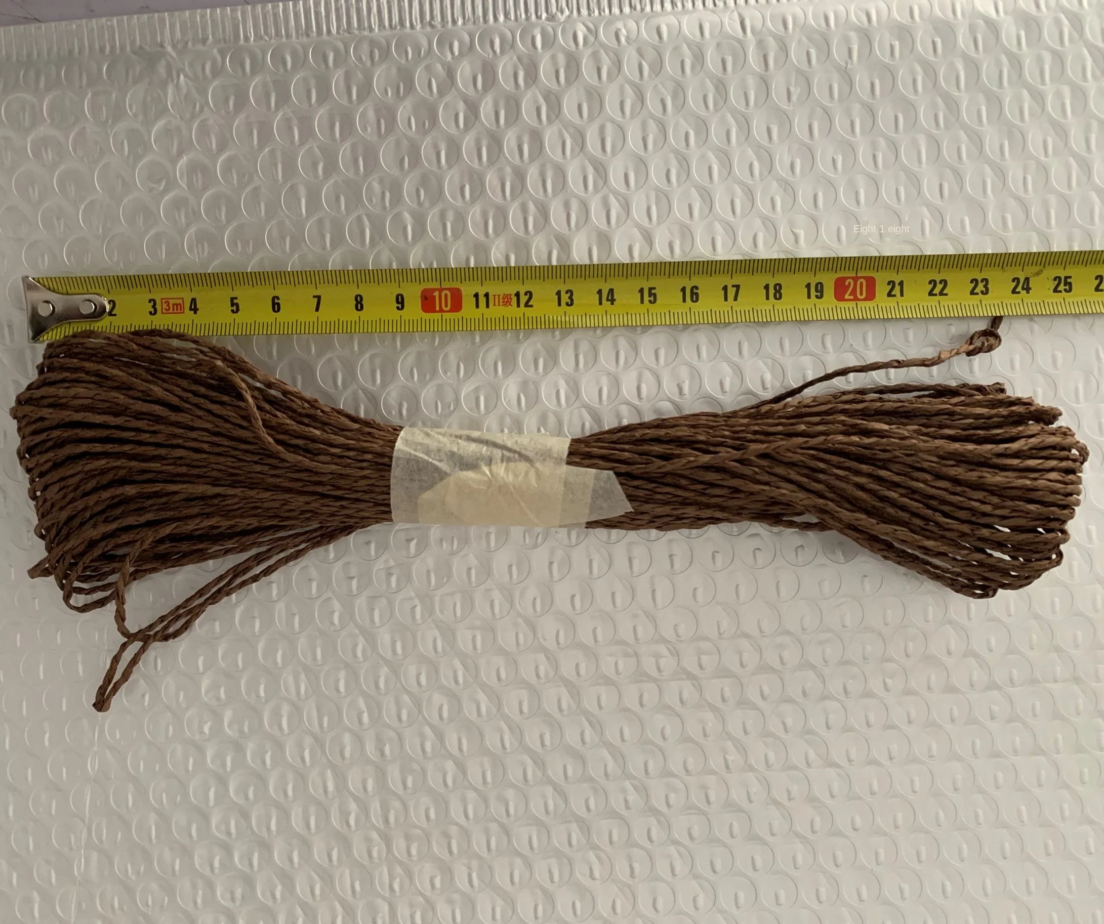 Монохромная бумажная веревка шириной 3000 см 2 мм подарочная упаковка свадебное