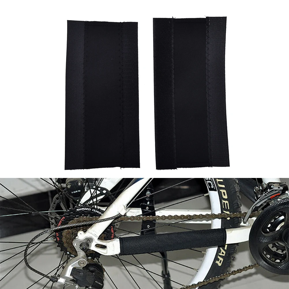 

2PCS Cycling Bicycle Bike Frame Chain stay Protector Guard Nylon Pad Cover Wrap