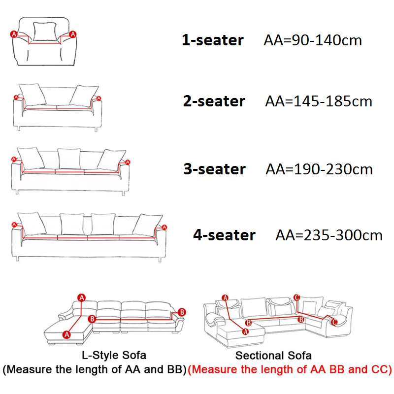 

Sofa Covers Flowers and Leaves Elastic Couch Cover for Living Room Stretch Non-slip Sofa Slipcover Armhair Protector Anti-dust