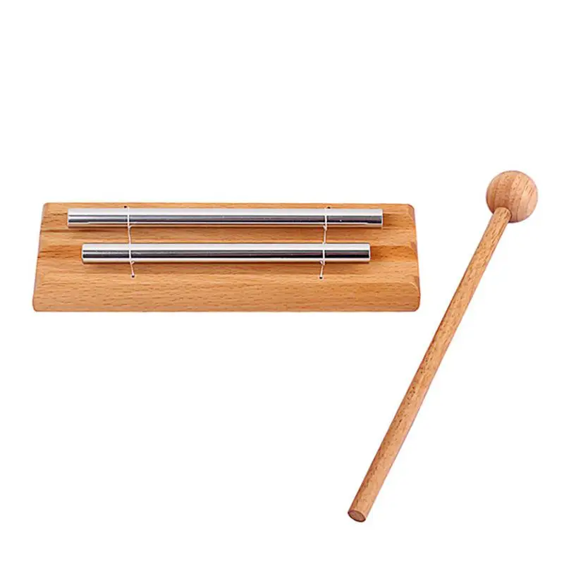 Двухцветные настольные колокольчики Детские музыкальные игрушки металлические