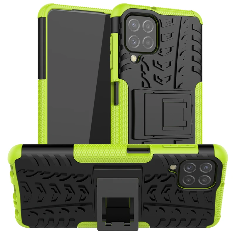 Cover For Samsung Galaxy M22 Case Rubber Bumper Dual Layer Armor Back Cover For Samsung M22 Case For Samsung M22 Case 6.4 inch