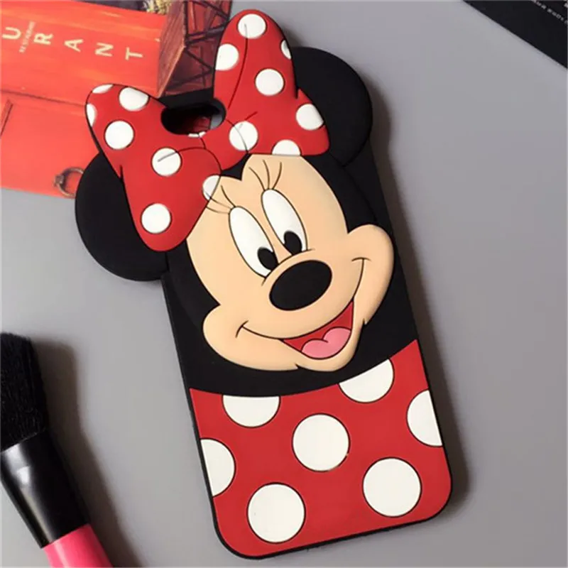 30 Для iPhone 4, 4S, 5, 5S, SE, 6, 6s, 7, 8 Plus, X, XR, XS Max, милый 3D мультяшный Кот, Ститч, Минни, Модный мягкий силиконовый чехол для телефона, чехол - Цвет: 30