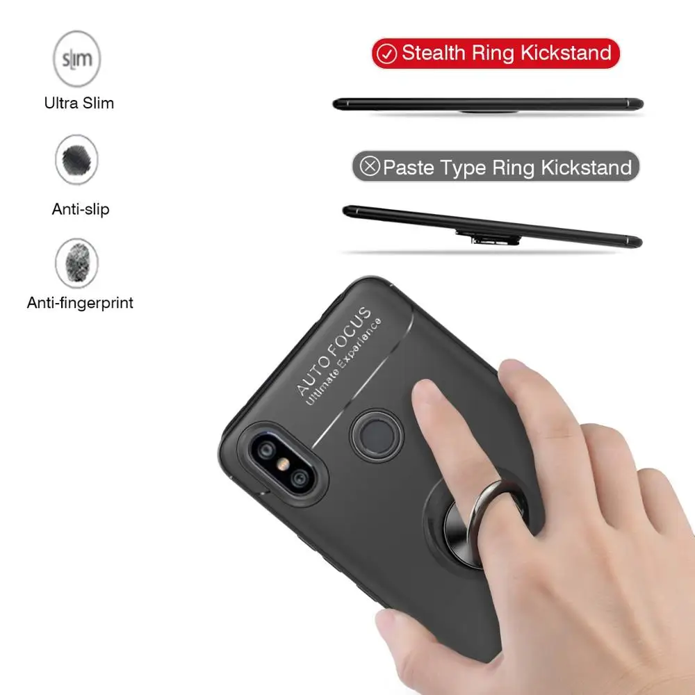 Чехол для Xiaomi Redmi Note 7 6 5 Pro K20 7A 6A S2 чехол с кольцом и подставкой Mi 9T 9 8 SE A2 Lite F1 |