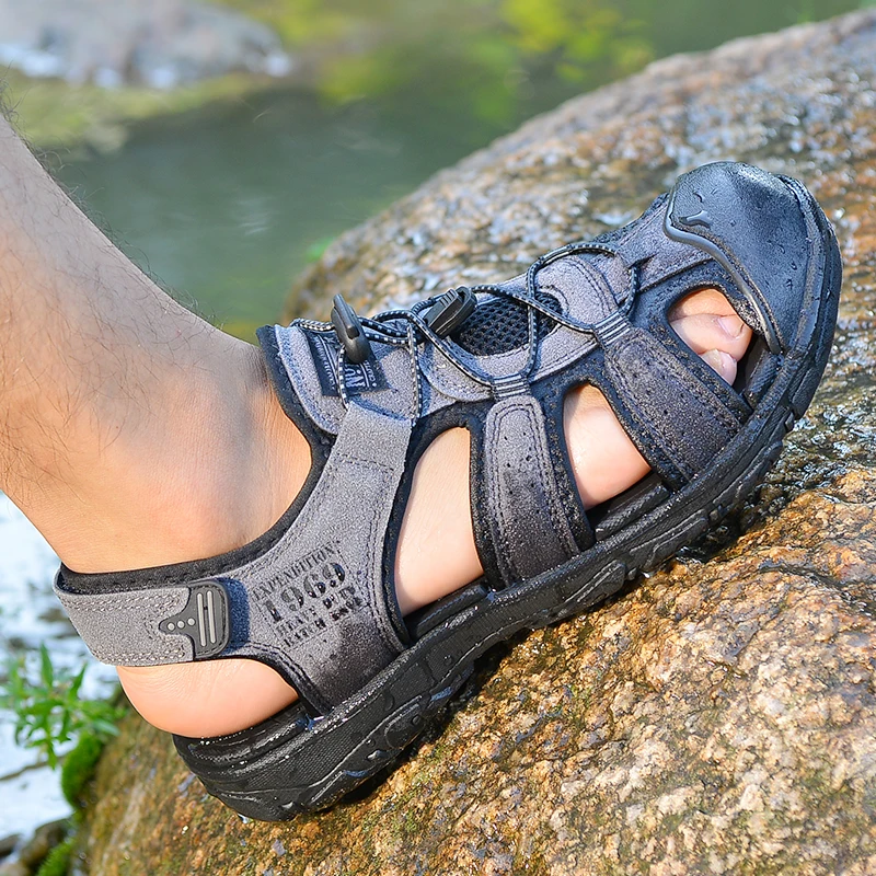 

Vietnam Sandals Sandalias Hombre Sandalen Heren Sandalia Cuero Genuino Sandalet Erkek Masculina Couro Sandals Shoes Men
