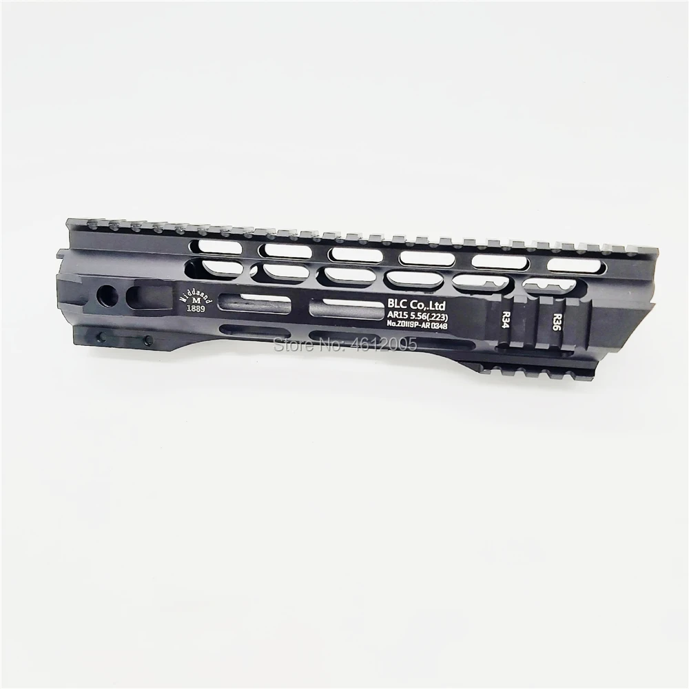 7 10 12 15 дюймов тактический ar 15 AR15 MLOK handguard поплавок супер тонкий Handguard Quad Rail стальная гайка для M4 M16