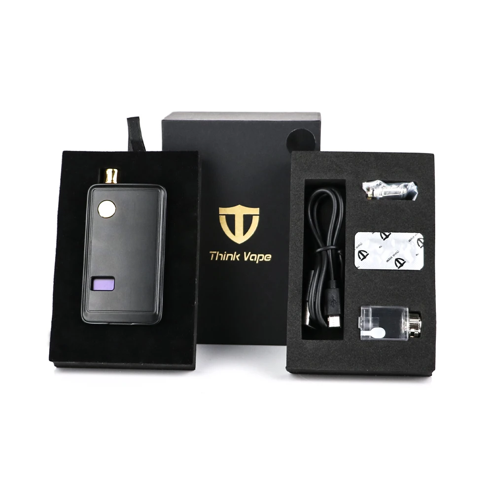 ThinkVape ZETA AIO Pod Kit 60 Вт Питание от одной 18650 аккумуляторной батареи коробка мод 3 мл