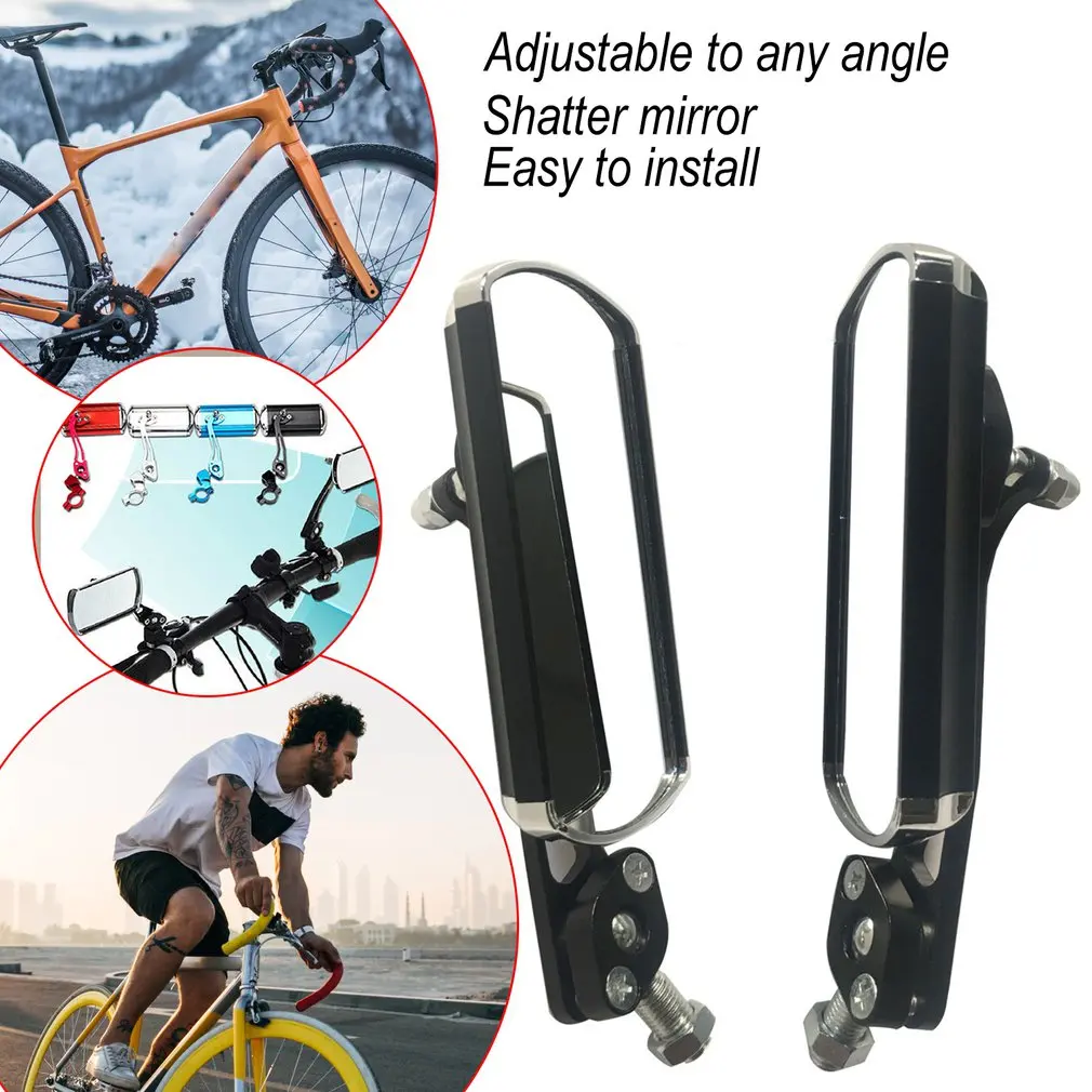 

1 Pcs Bicycle Handlebar Rear View Mirror Bike Rearview Mirror Adjustable Car Bicycle Mirror Rearview Mirror for Mountain Bike