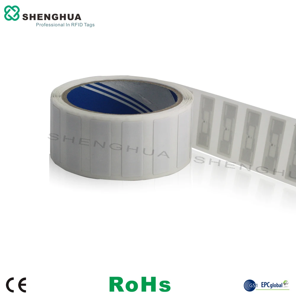10 шт./лот небольшой программируемый UHF пассивный rfid стикер безопасности