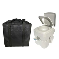 portable toilet wc bucket bag toilet storage bag toilet carrying case for camping toilet paper hanging holder roll storage bag