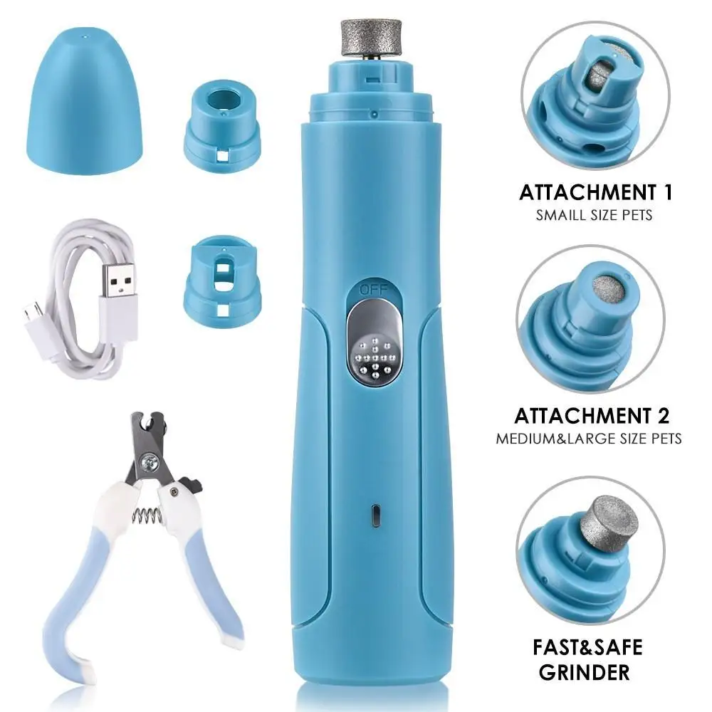 

Машинка для маникюра домашних питомцев, электрическая шлифовальная машинка для собак и кошек, безболезненная Чистка, безопасный низкий уро...