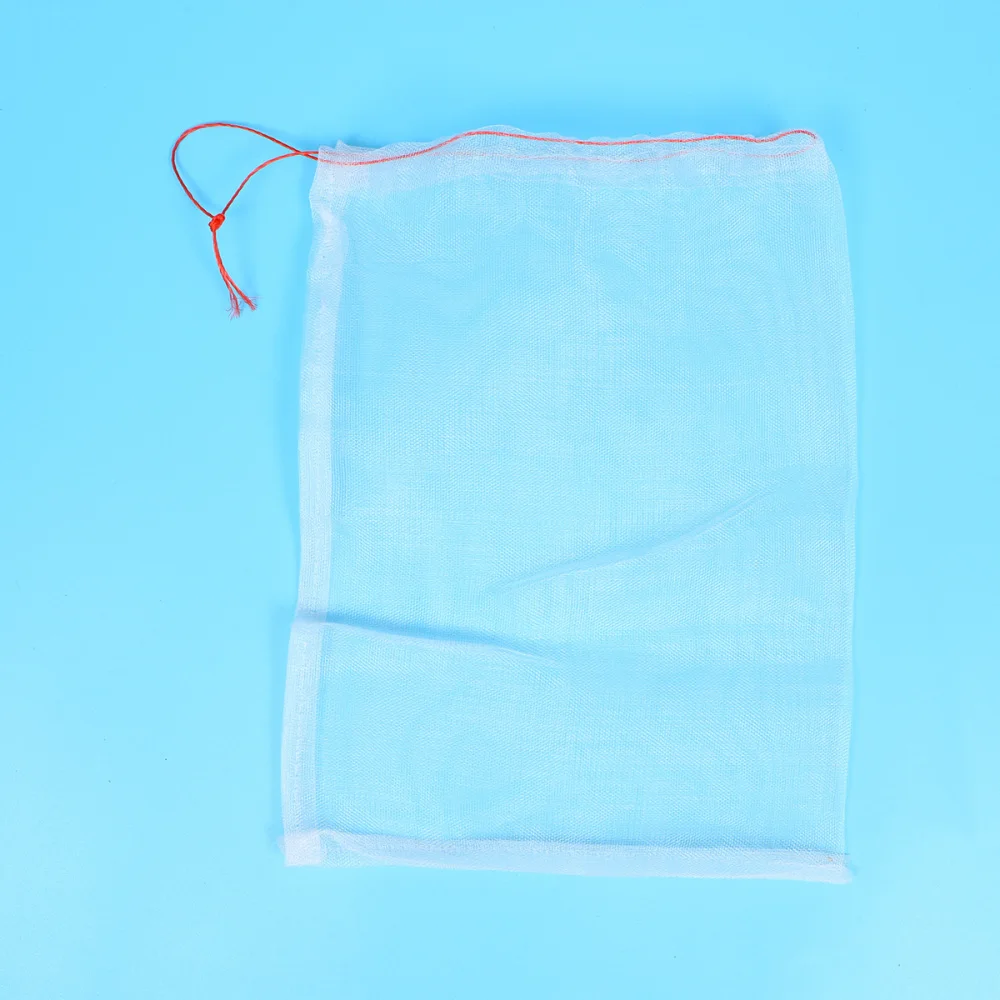 

100pcs Nylon Seed Bag Insect-Proof Practical Simple Net Mesh Bag Fruit Tree Bag (20x30cm)